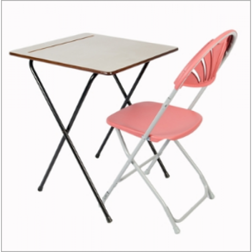Zlite Standard Folding Exam Desk Leisure Furniture Direct